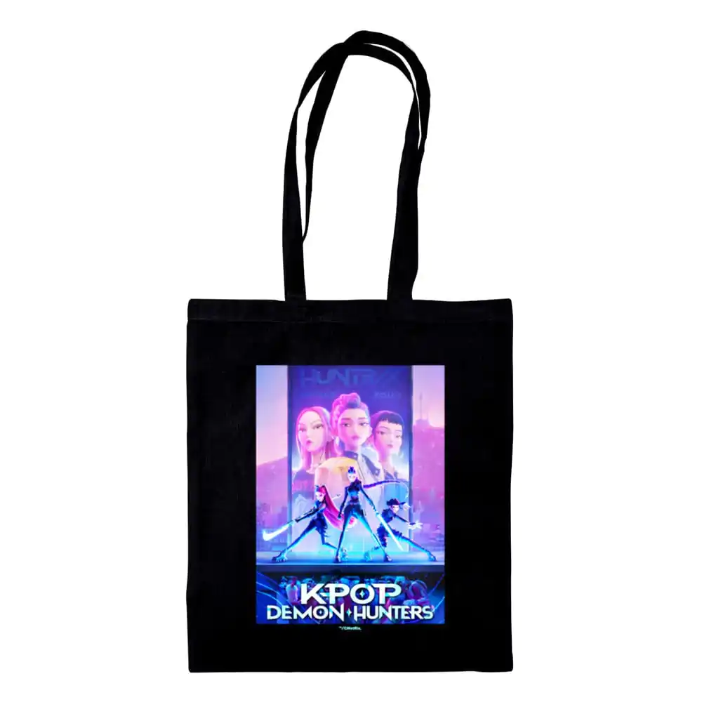 KPop Demon Hunters Tote Bag Movie Key Art product photo