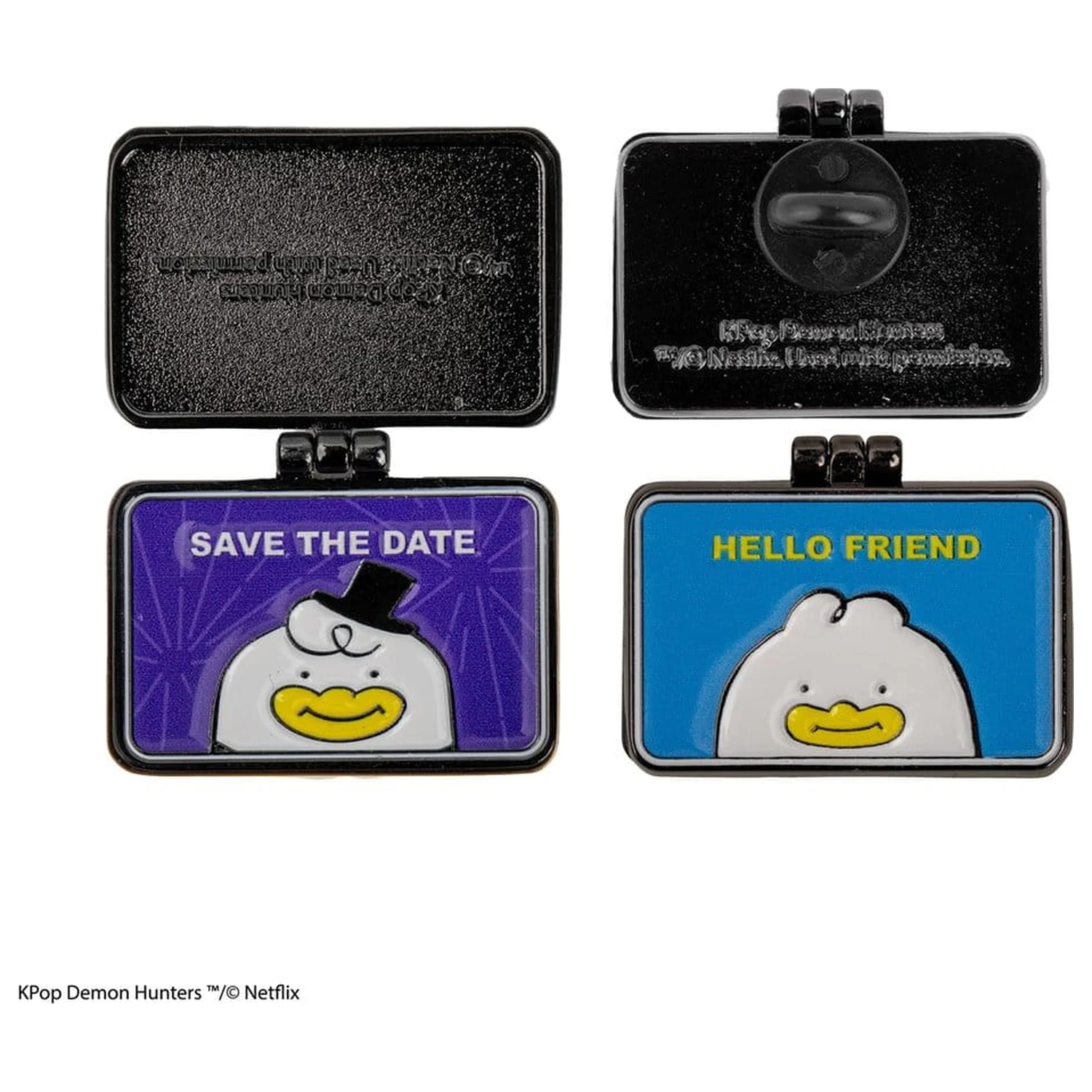 KPop Demon Hunters Pin Rujinu Letters product photo