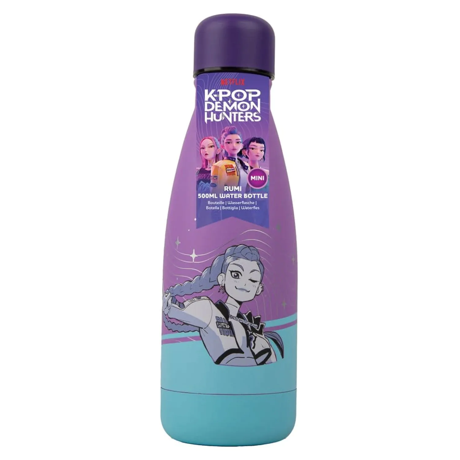 KPop Demon Hunters Mini Water Bottle Rumi product photo