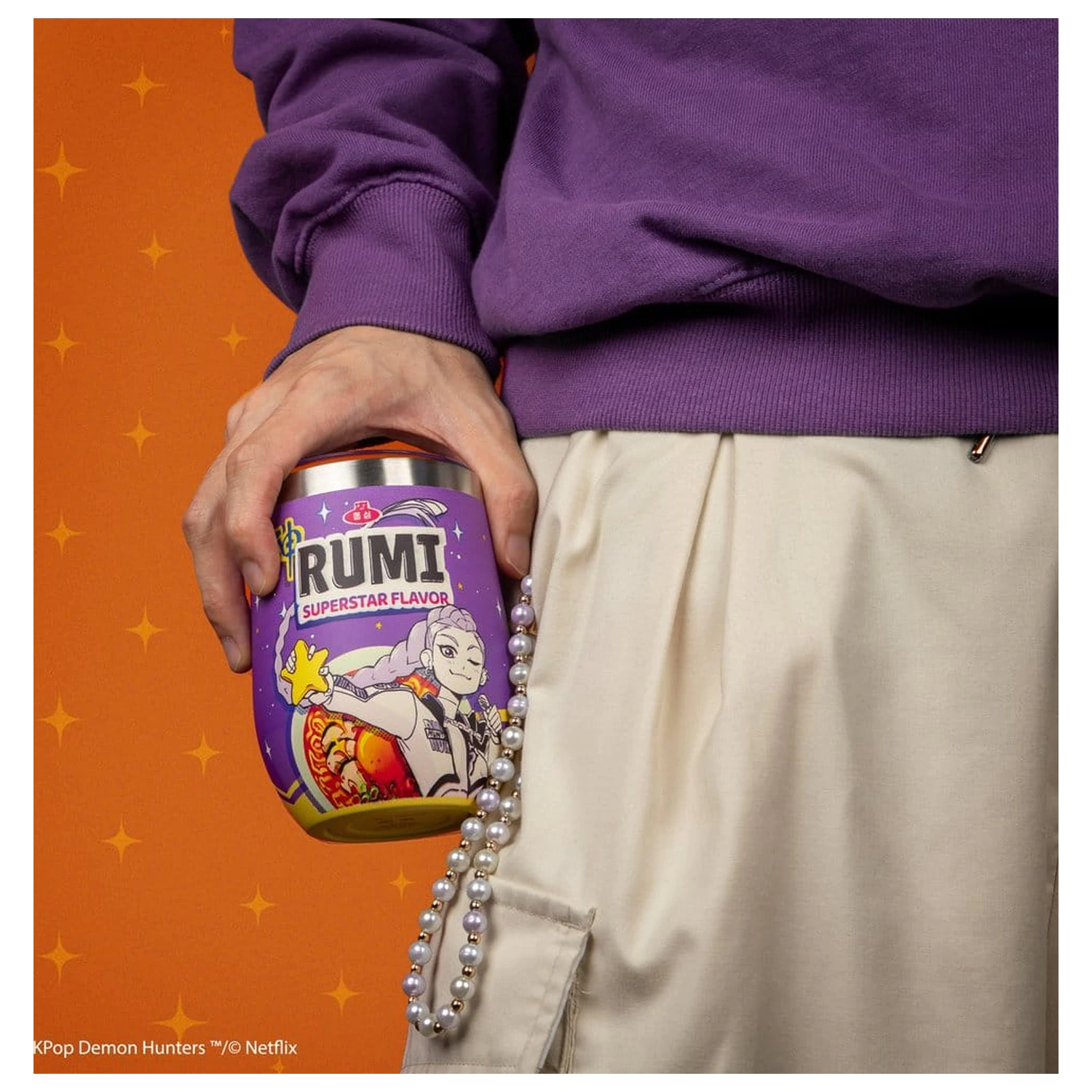 KPop Demon Hunters Travel Mug Rumi Superstar Flavor product photo