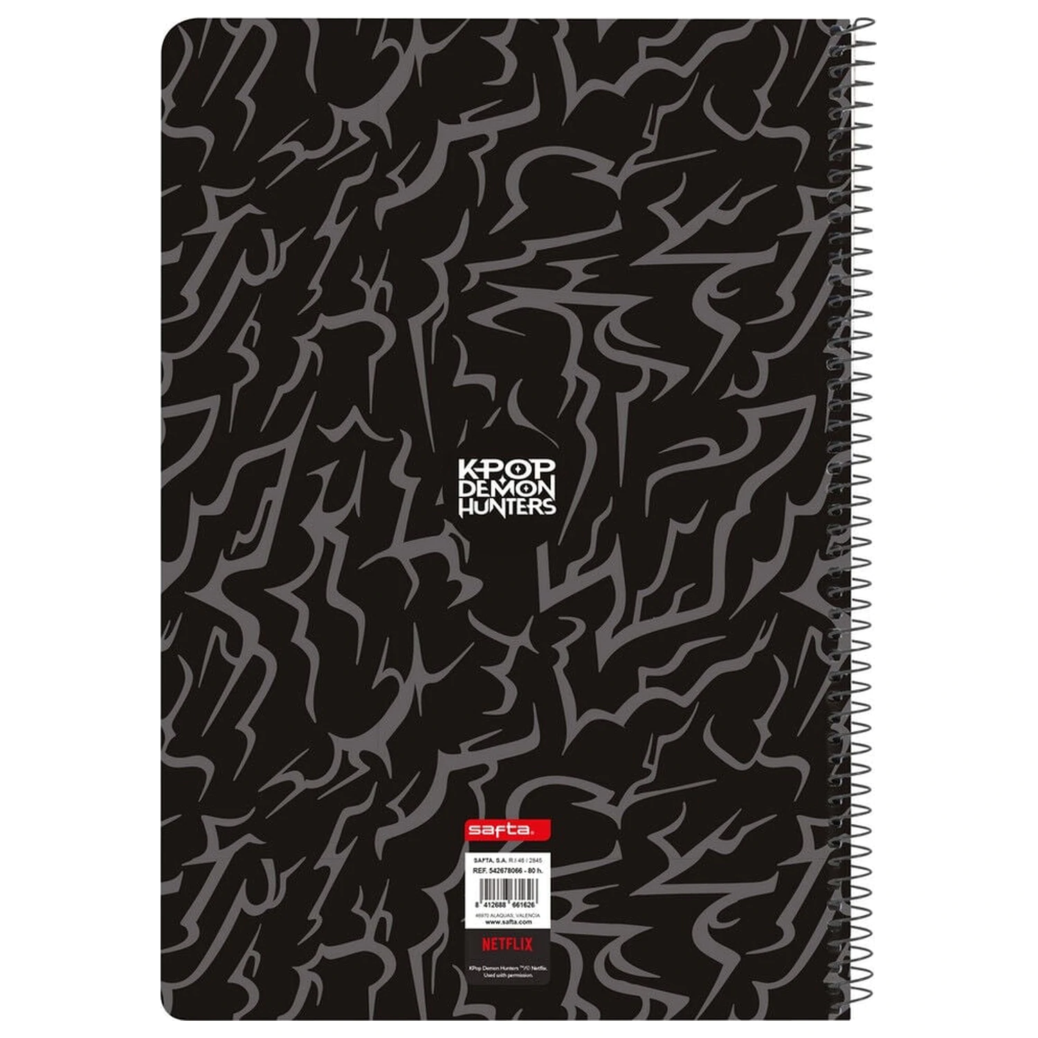 Kpop Demon Hunters Saja Boys A5 notebook product photo