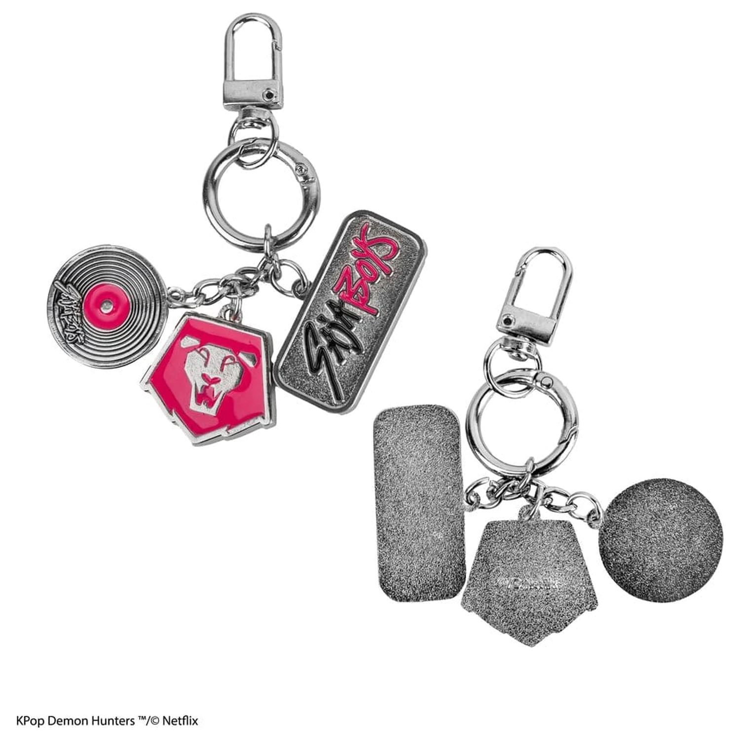 KPop Demon Hunters Charm Keychain Saja Boys product photo