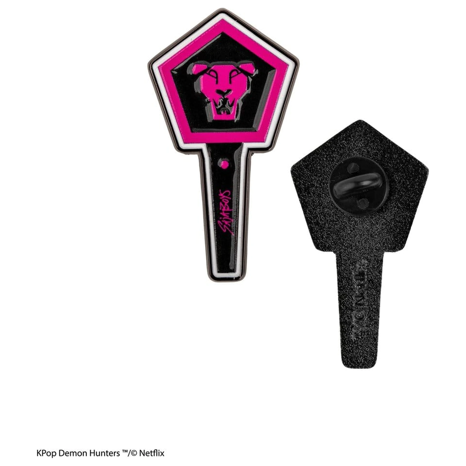 KPop Demon Hunters Pin Saja Boys Light Stick product photo
