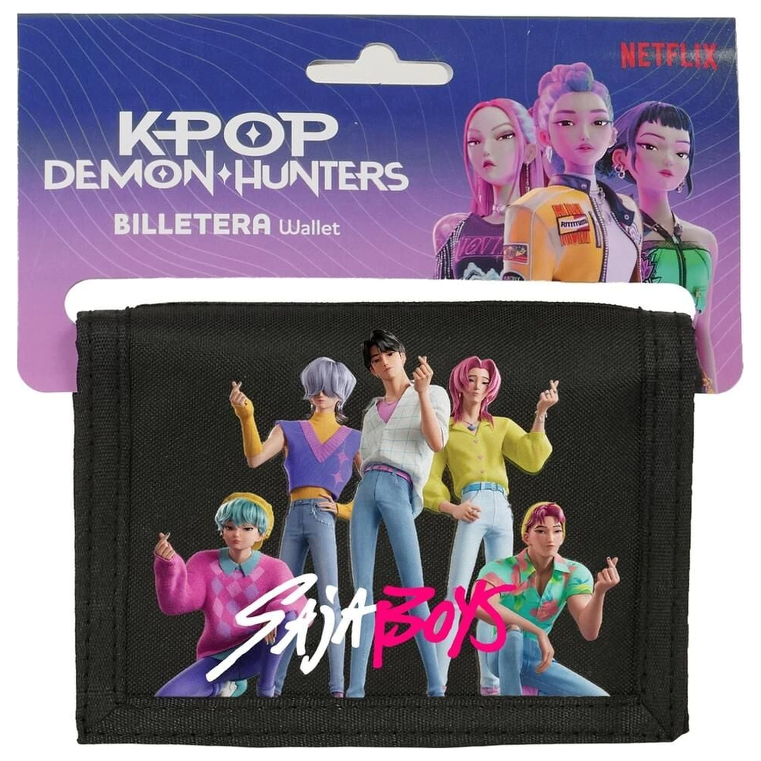 Kpop Demon Hunters Saja Boys wallet product photo