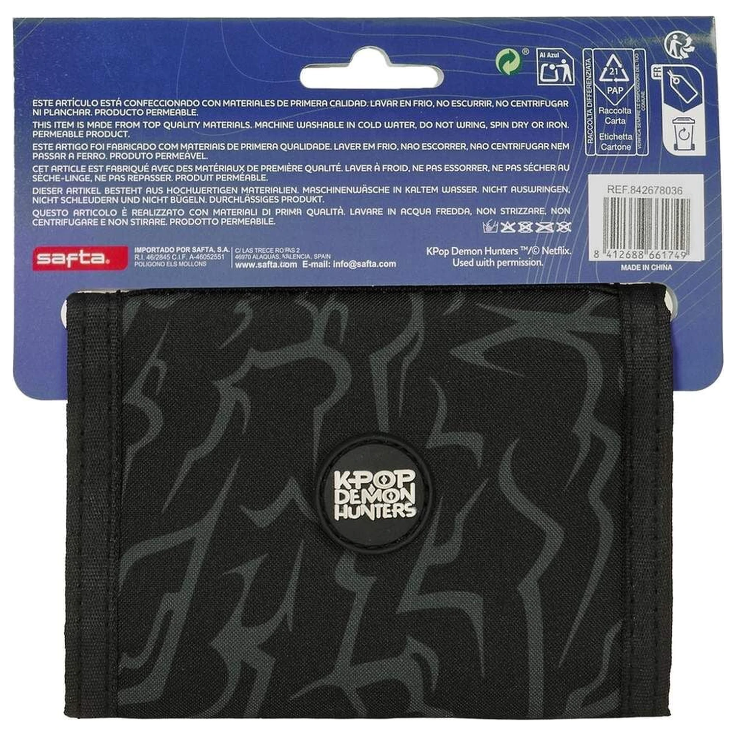 Kpop Demon Hunters Saja Boys wallet product photo