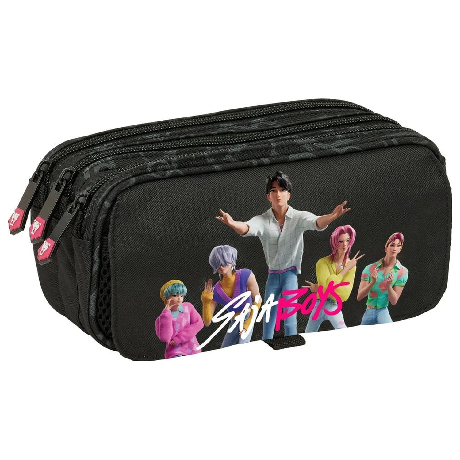 Kpop Demon Hunters Saja Boys triple pencil case product photo