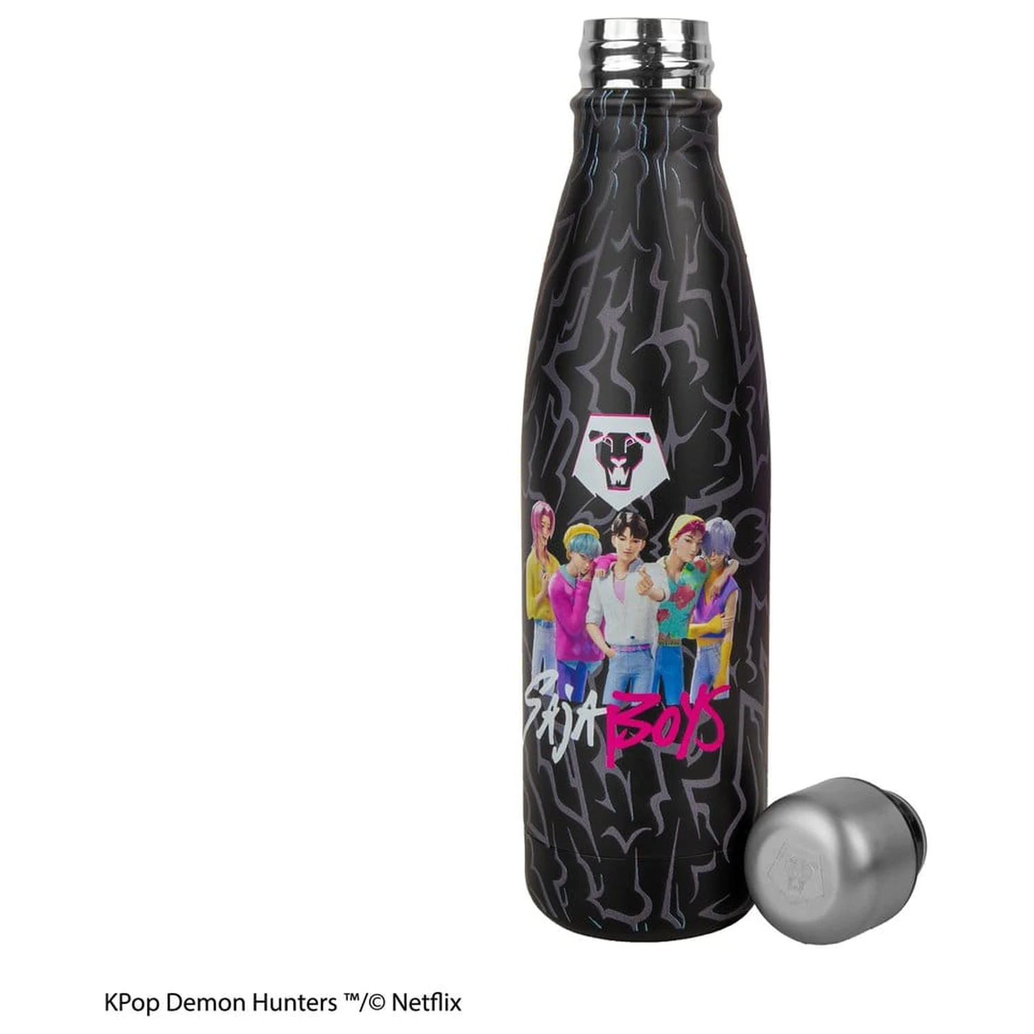 KPop Demon Hunters Water Bottle Saja Boys product photo