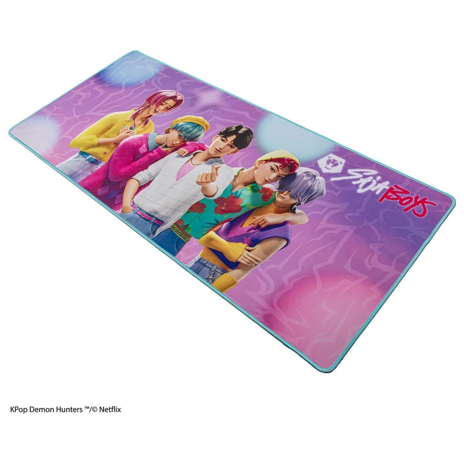KPop Demon Hunters Desk Mat Saja Boys XL product photo