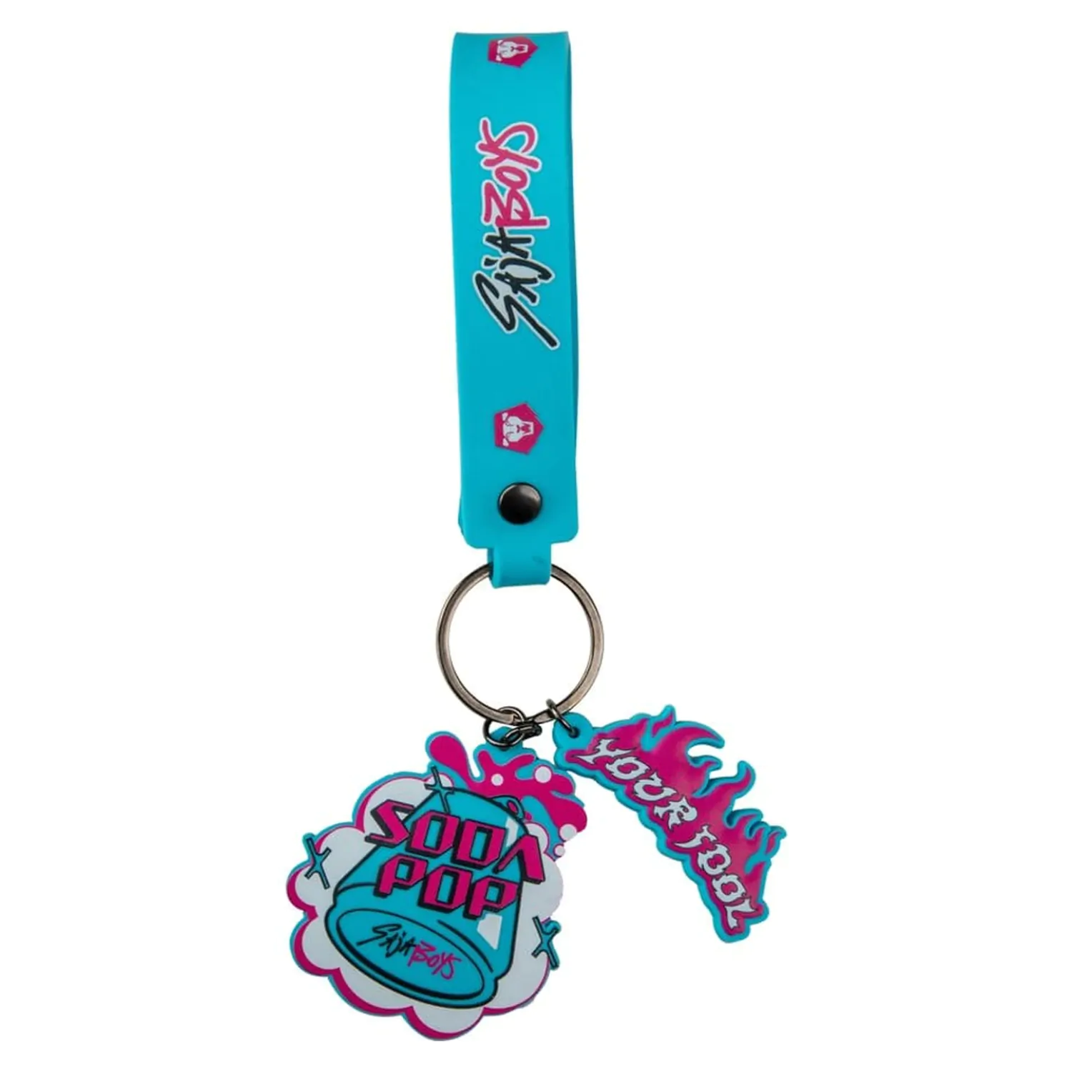 KPop Demon Hunters Wristlet Keychain Soda Pop product photo
