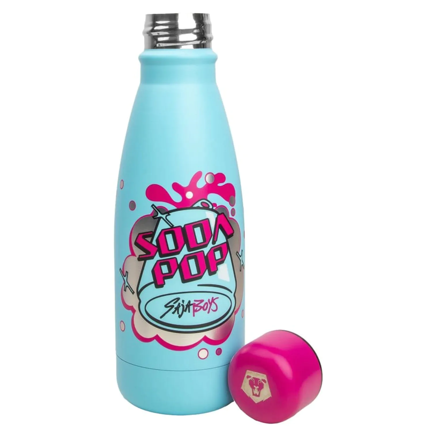 KPop Demon Hunters Mini Water Bottle Soda Pop product photo