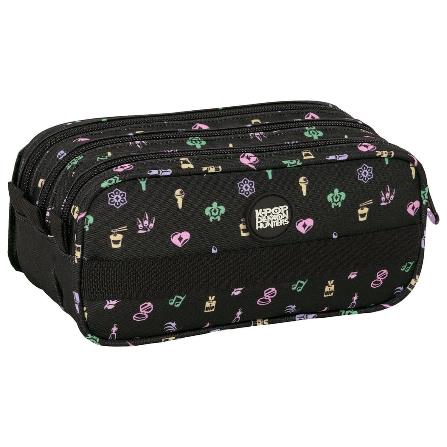 Kpop Demon Hunters Sound triple pencil case product photo