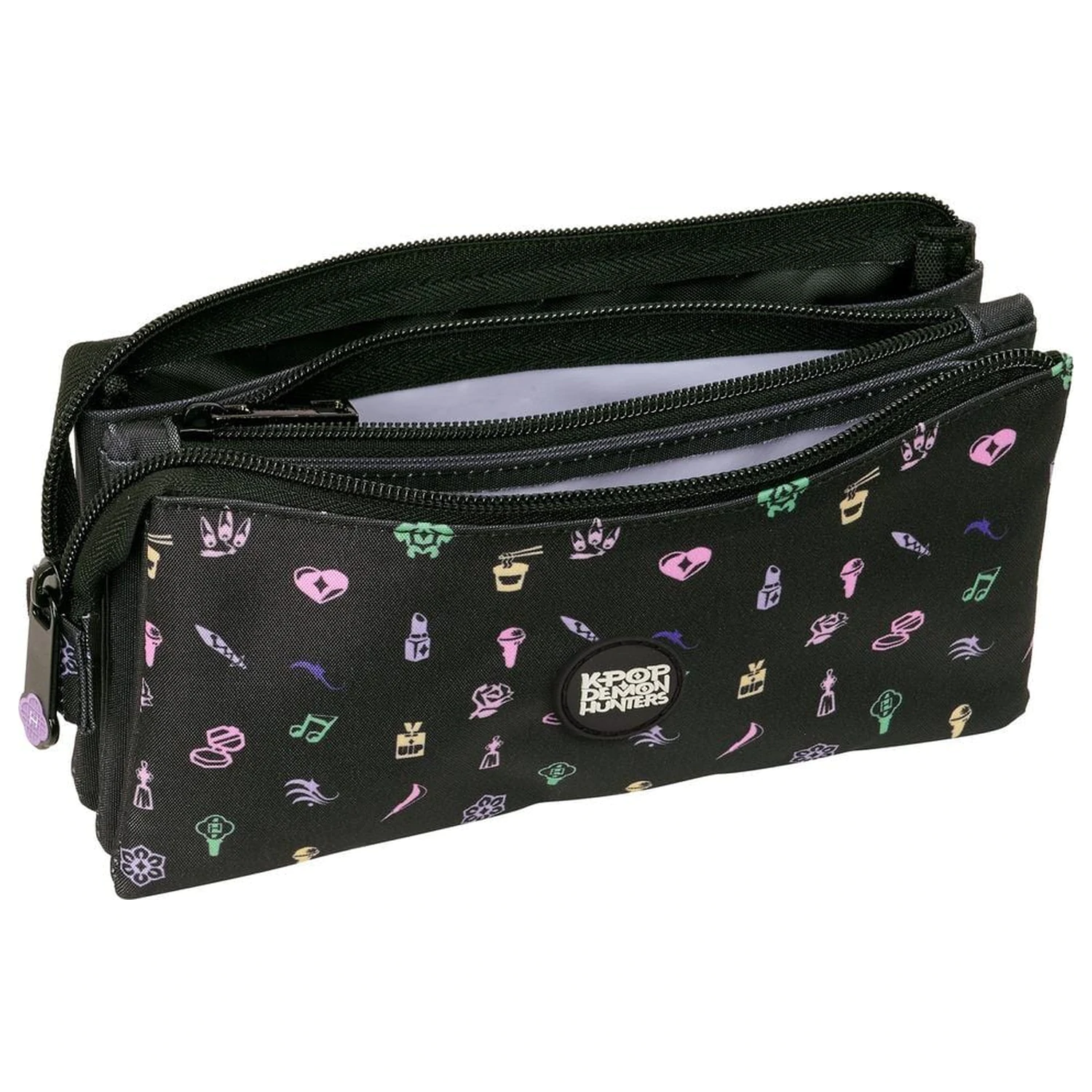 Kpop Demon Hunters Sound triple pencil case product photo