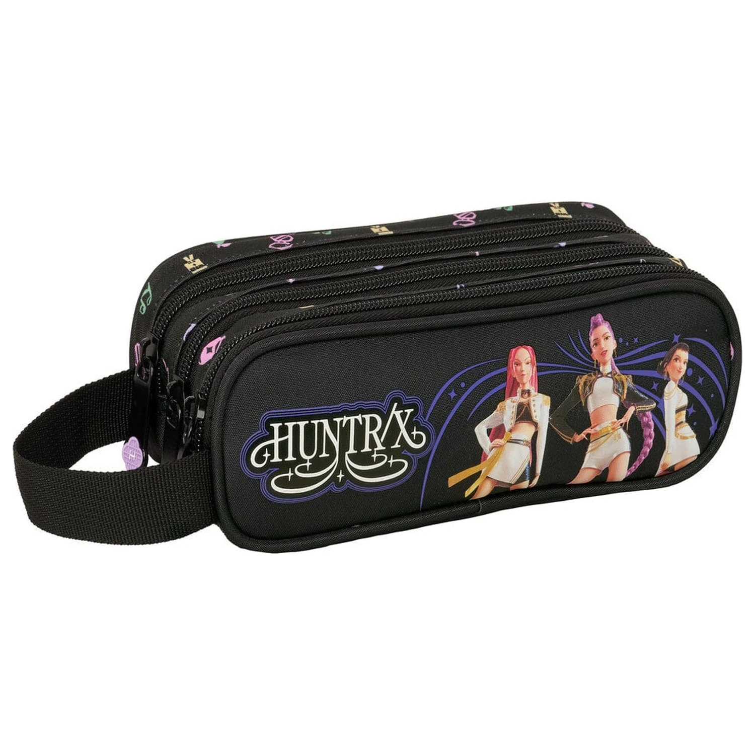 Kpop Demon Hunters Sound triple pencil case product photo