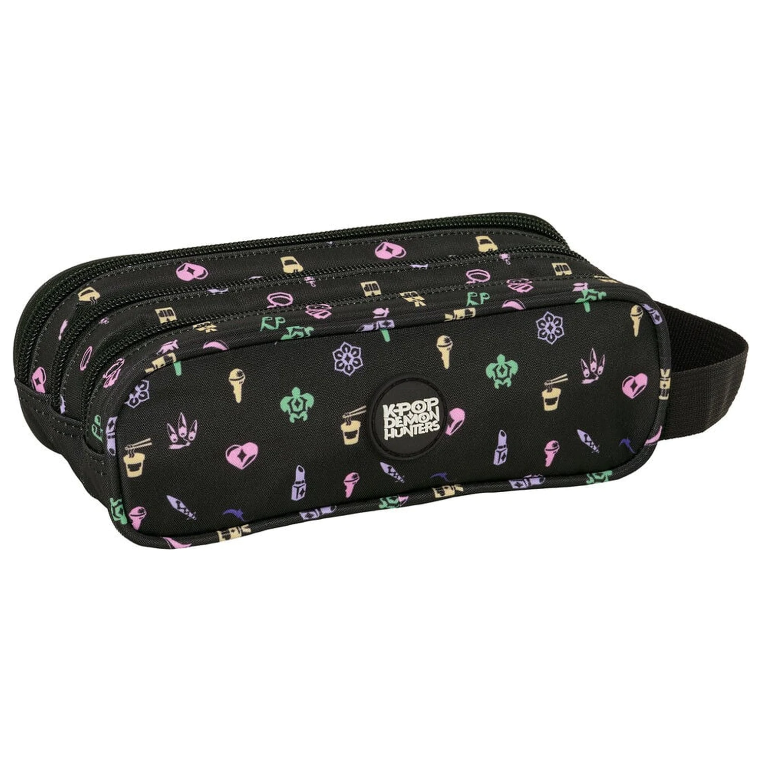 Kpop Demon Hunters Sound triple pencil case product photo