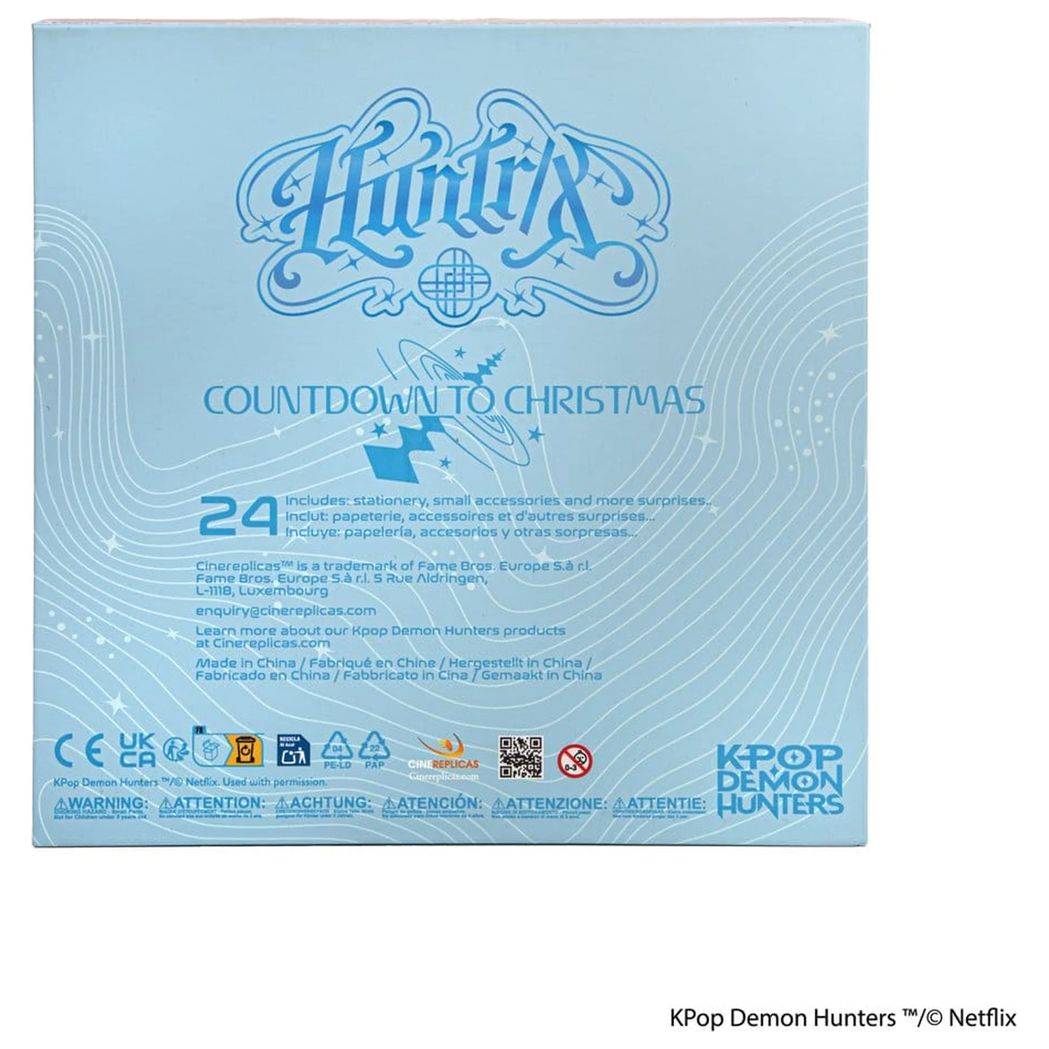 KPop Demon Hunters Stage Advent Calendar 2026 product photo