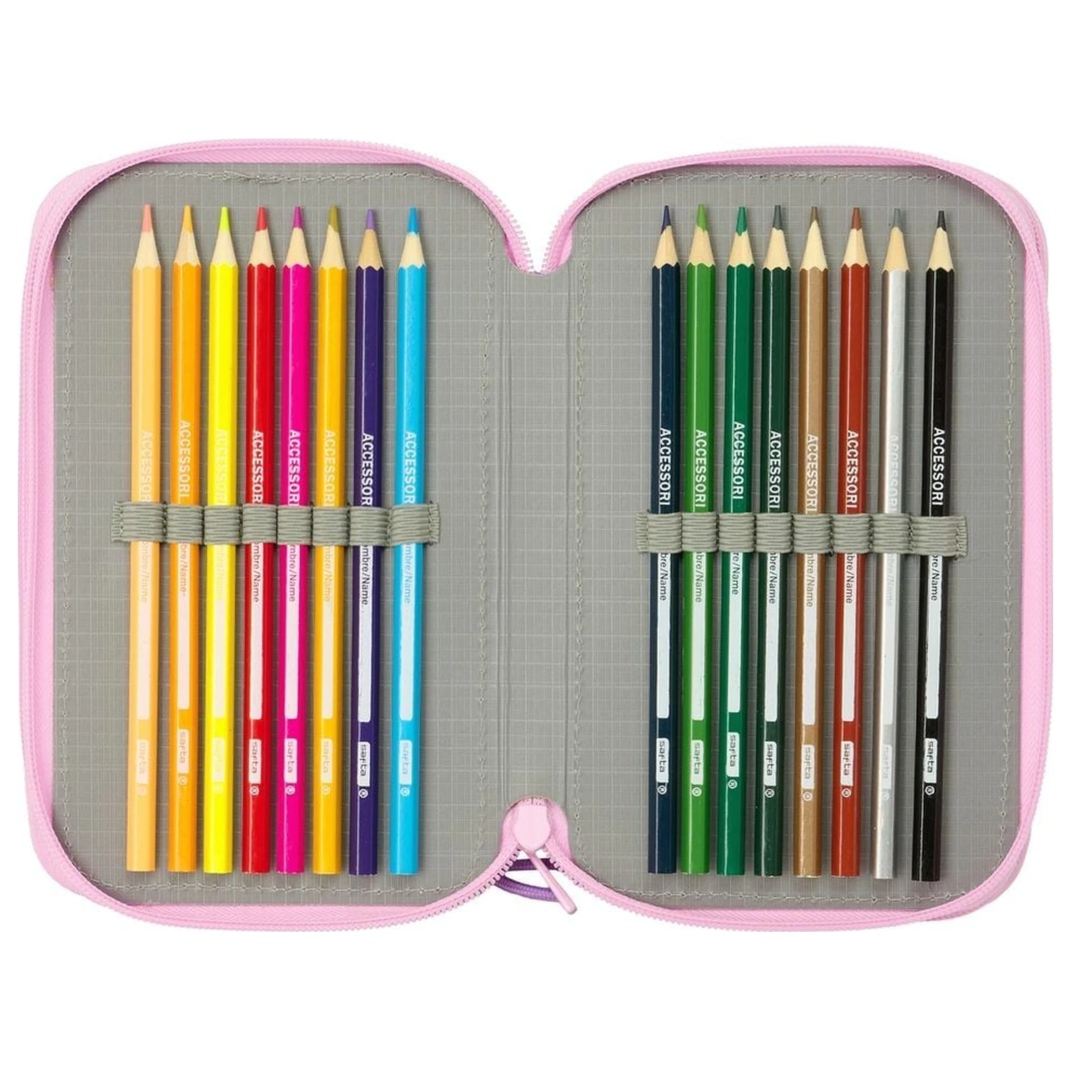 Kpop Demon Hunters Stage triple pencil case 37pcs product photo