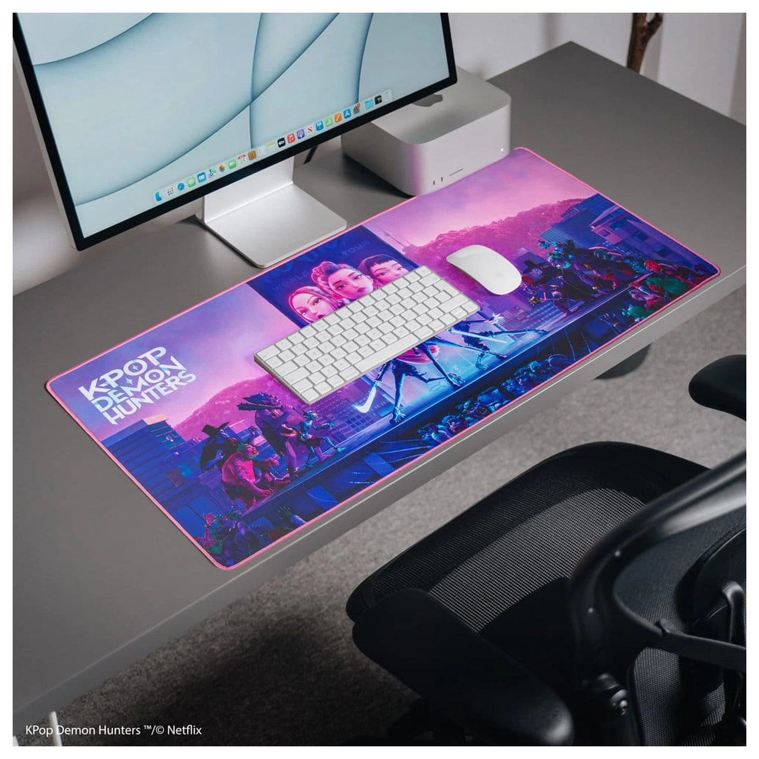 KPop Demon Hunters Desk Mat Takedown XL product photo