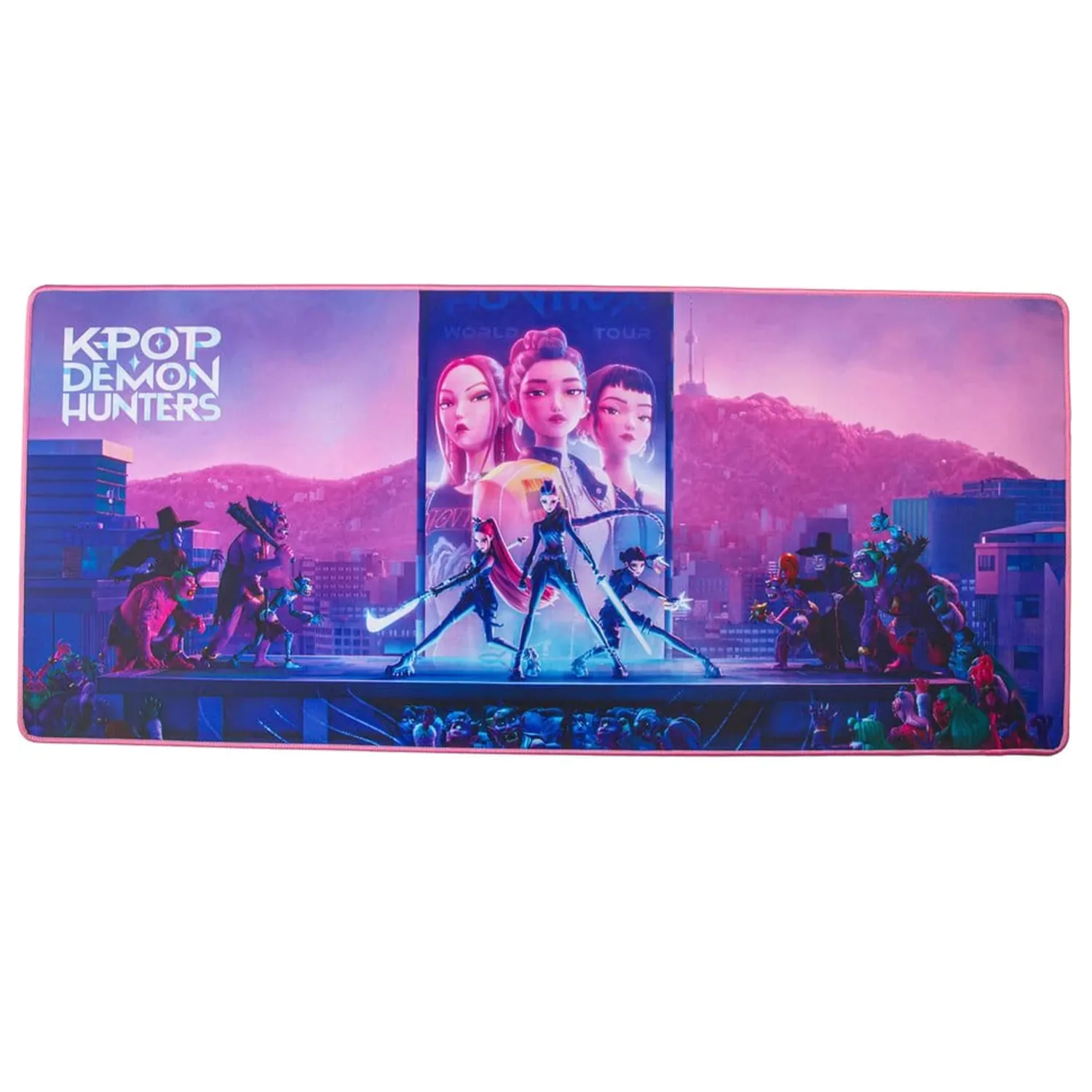 KPop Demon Hunters Desk Mat Takedown XL product photo