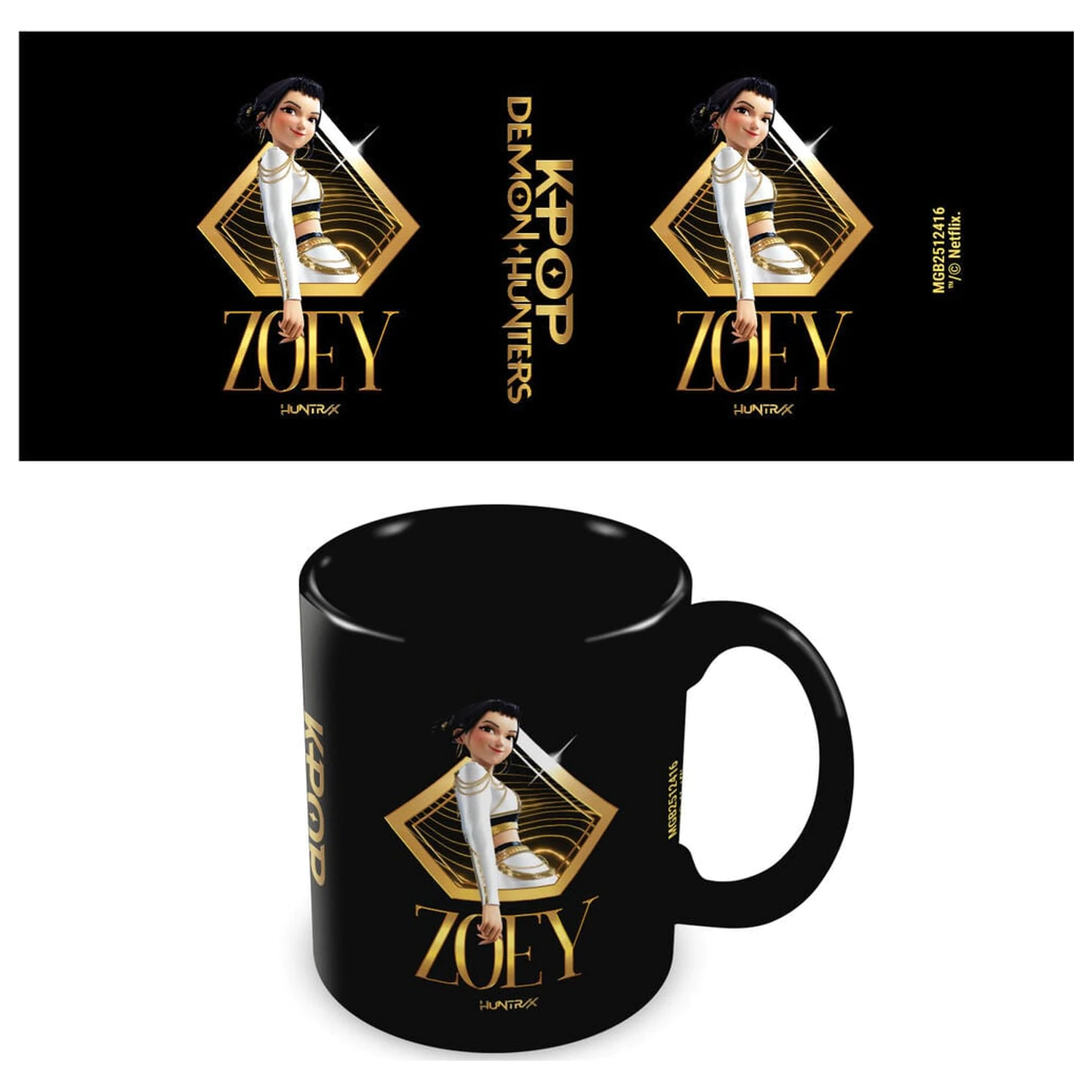 Kpop Demon Hunters Zoey mug 325ml product photo