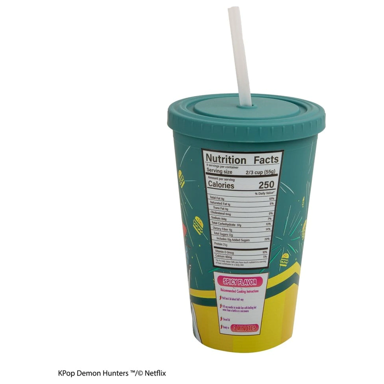 KPop Demon Hunters Tumbler Zoey Hamburger product photo