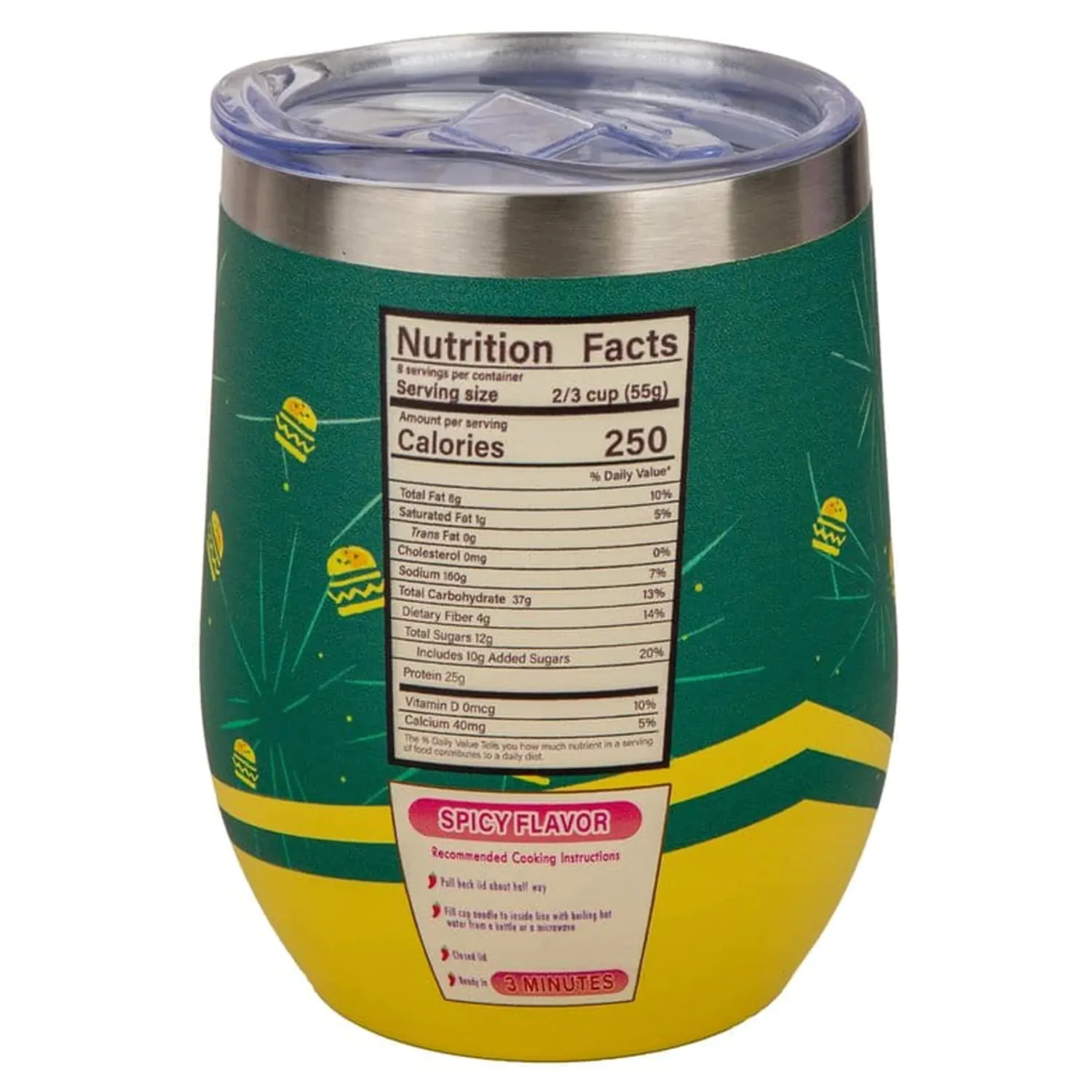 KPop Demon Hunters Travel Mug Zoey Hamburger product photo