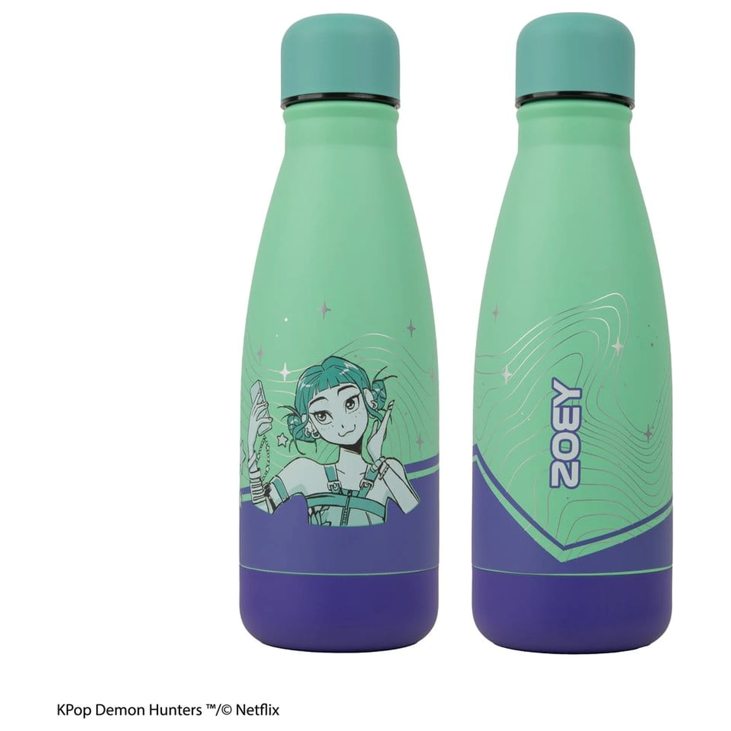 KPop Demon Hunters Mini Water Bottle Zoey product photo