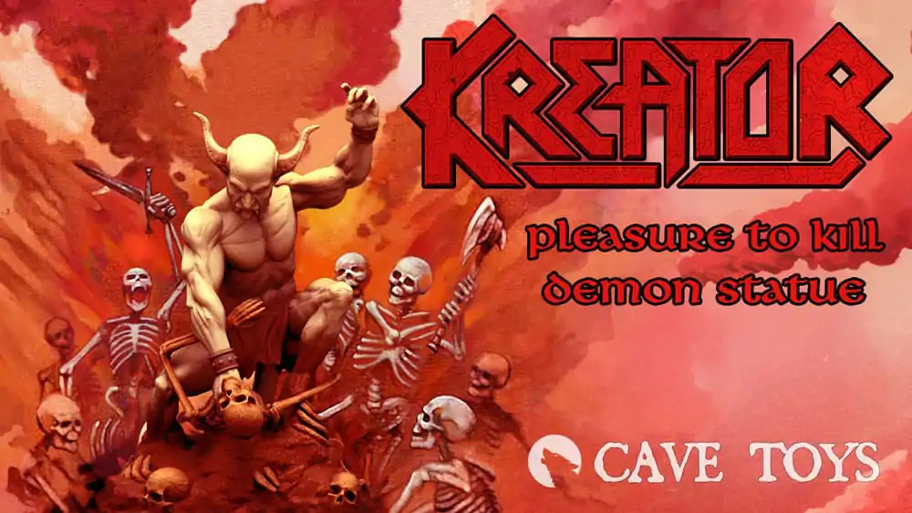 Kreator Statue 1/10 Kreator Pleasure to Kill Album Ver. 13 cm termékfotó