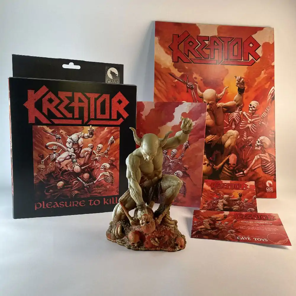 Kreator Statue 1/10 Kreator Pleasure to Kill Bloody Ver. 13 cm termékfotó