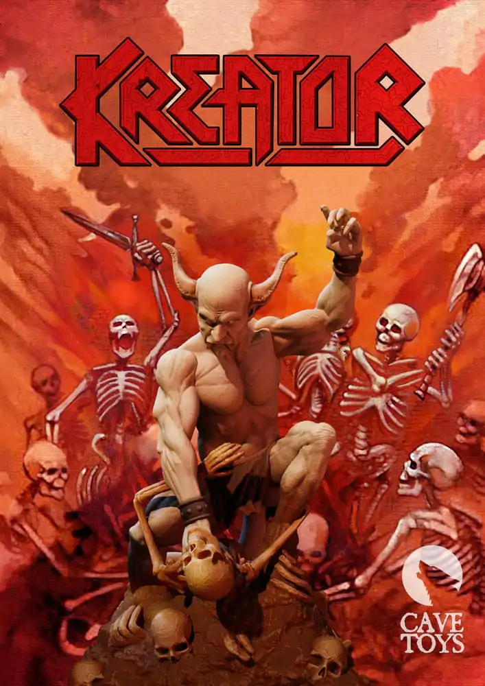 Kreator Statue 1/10 Kreator Pleasure to Kill Bloody Ver. 13 cm termékfotó