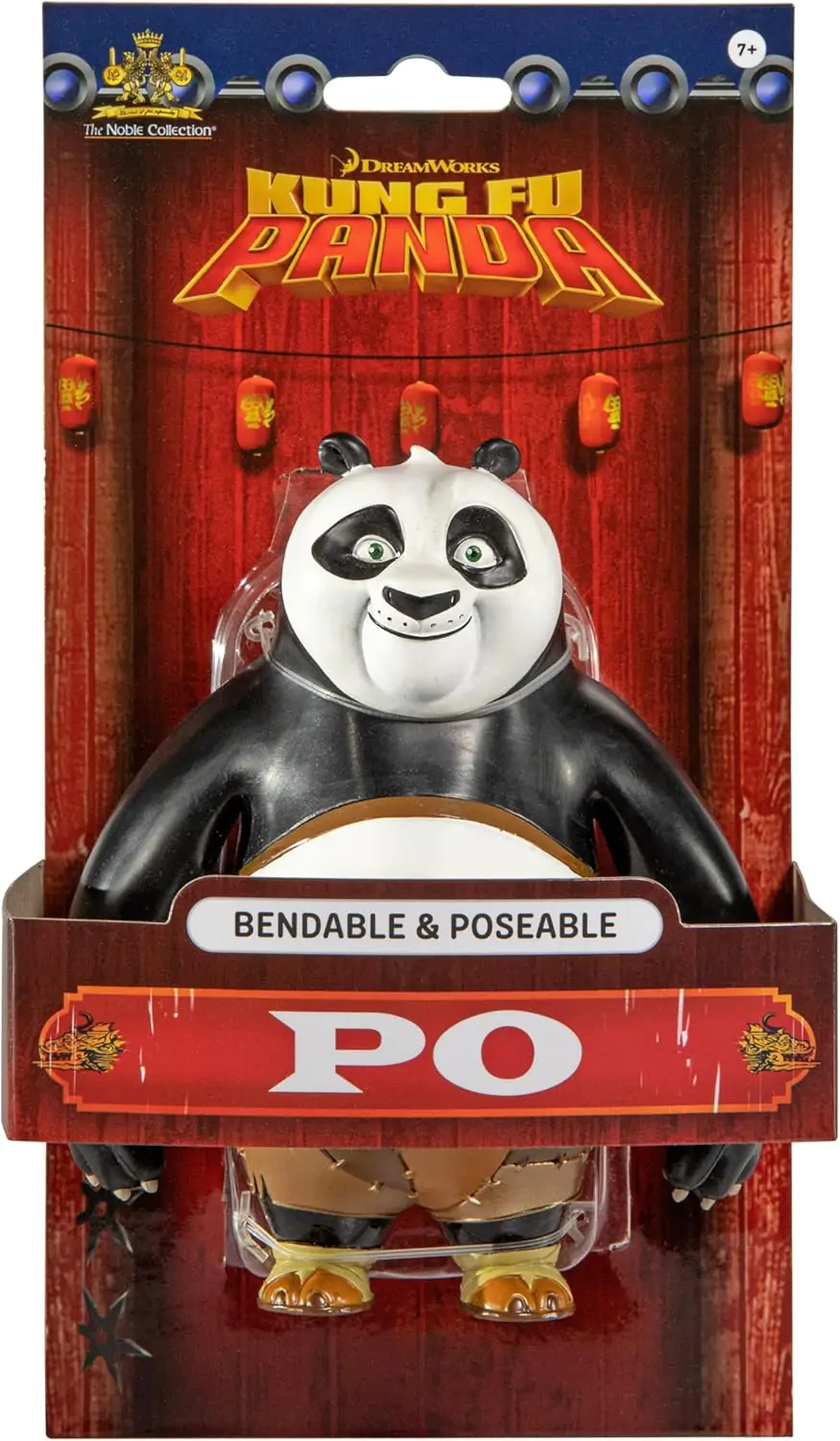 Kung Fu Panda Bendyfigs Bendable Figure Po Ping 15 cm product photo