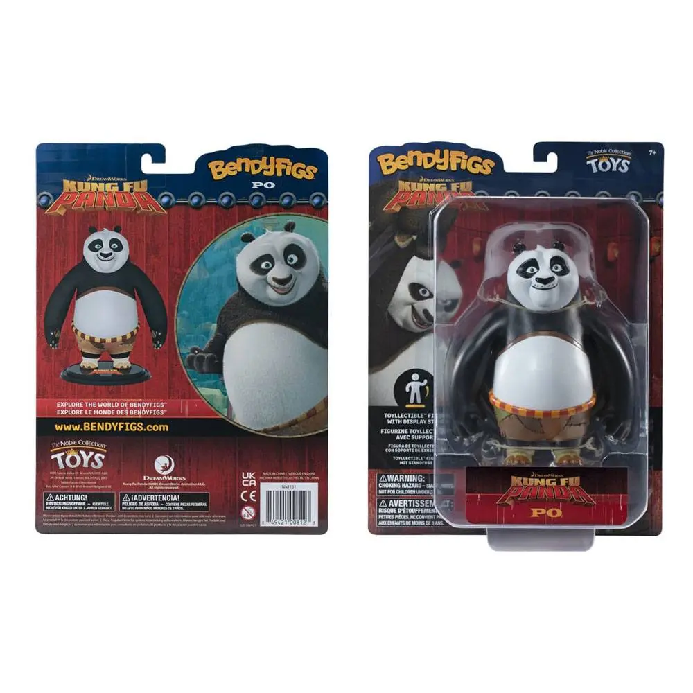 Kung Fu Panda Bendyfigs Bendable Figure Po Ping 15 cm termékfotó