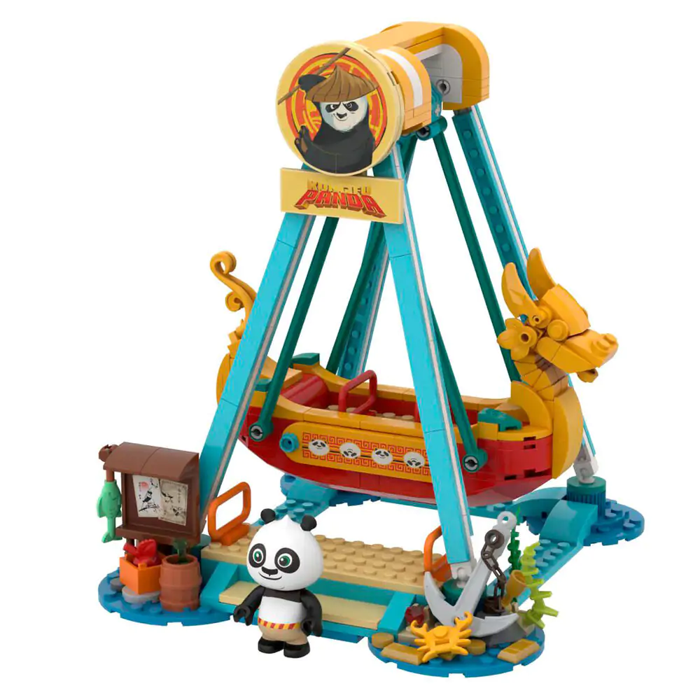 Kung Fu Panda Pirate Ship Ride construction kit 379pcs product photo