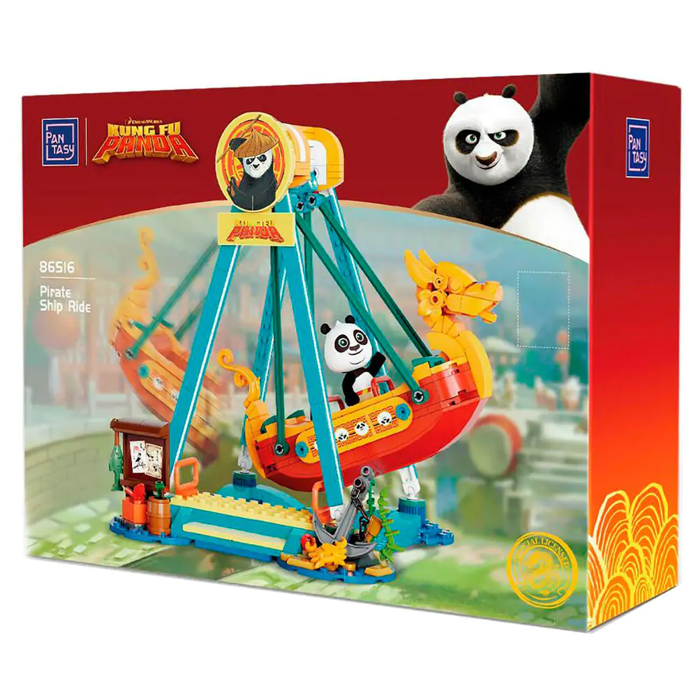 Kung Fu Panda Pirate Ship Ride construction kit 379pcs product photo