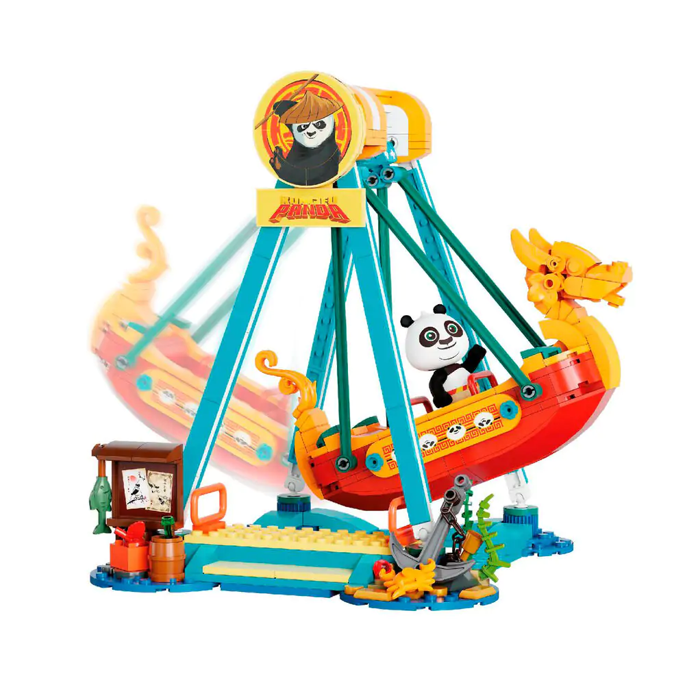 Kung Fu Panda Pirate Ship Ride construction kit 379pcs product photo