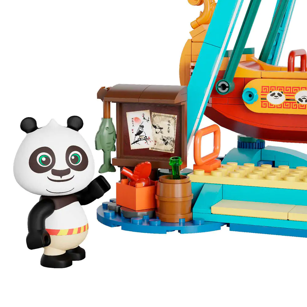 Kung Fu Panda Pirate Ship Ride construction kit 379pcs product photo