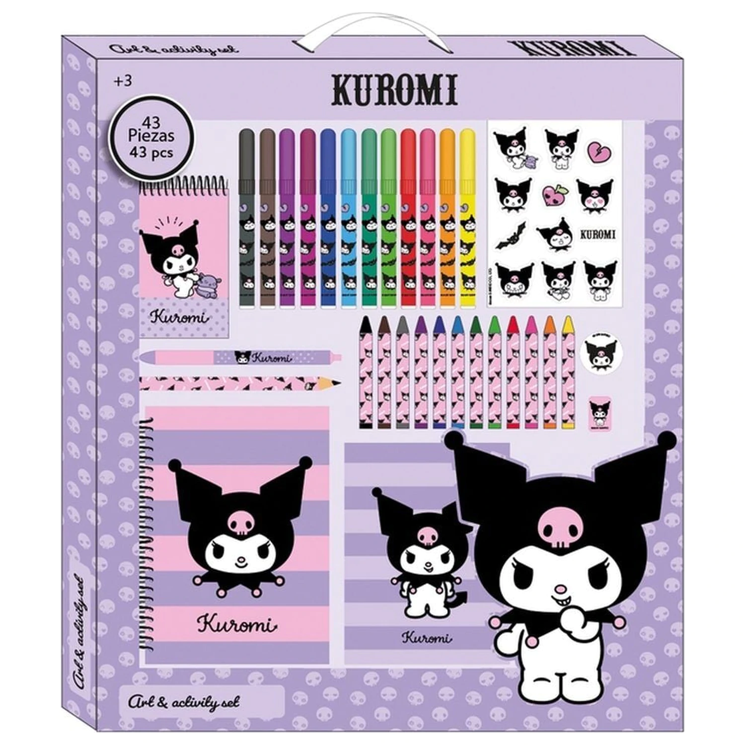 Kuromi Hello Kitty Activity set 43pcs product photo