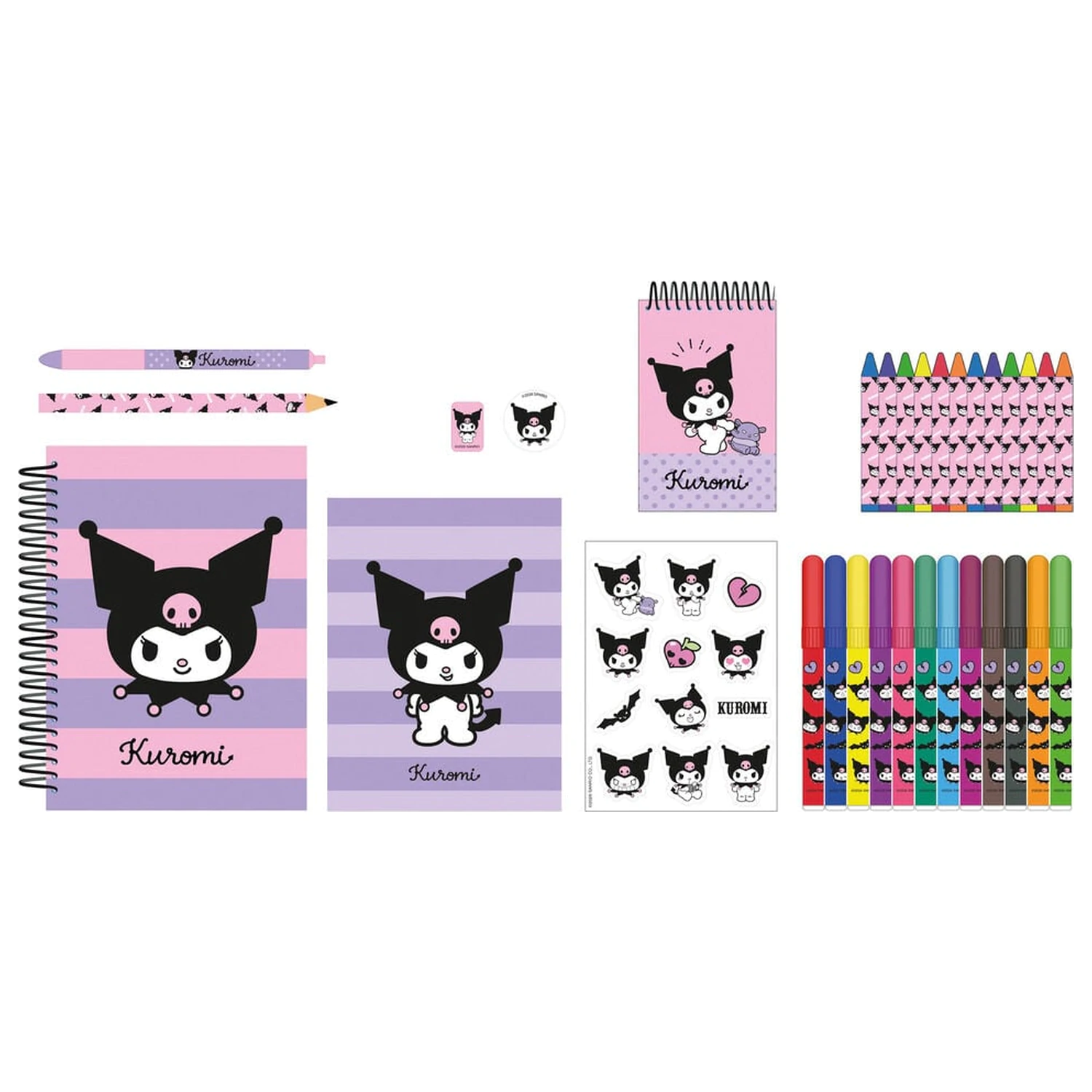 Kuromi Hello Kitty Activity set 43pcs product photo