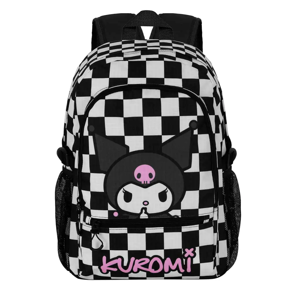 Kuromi Hello Kitty adaptable backpack 44cm product photo