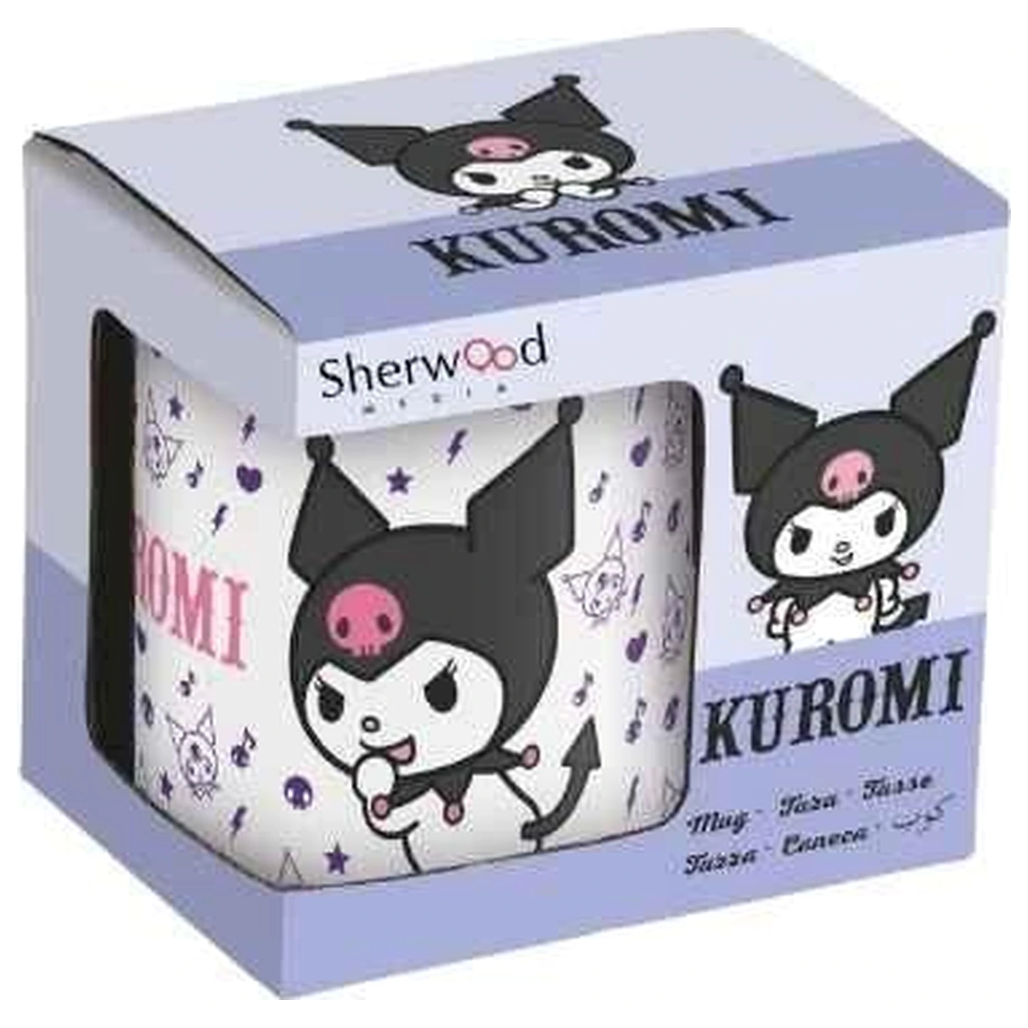 Kuromi Ceramic Mug 325ml product photo