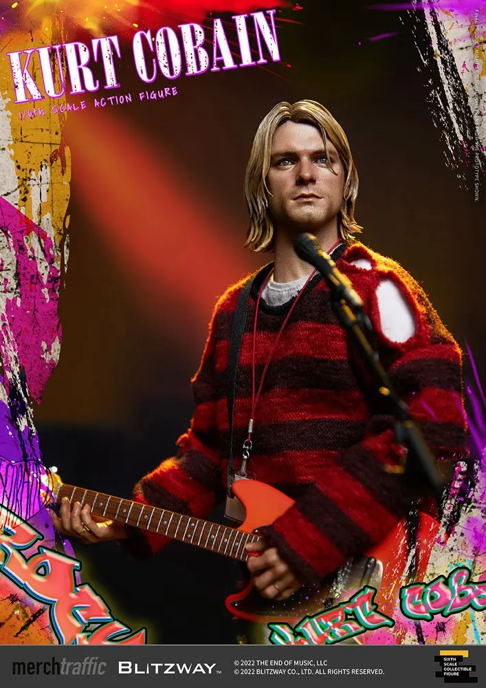 Kurt Cobain Action Figure 1/6 On Stage 32 cm product photo