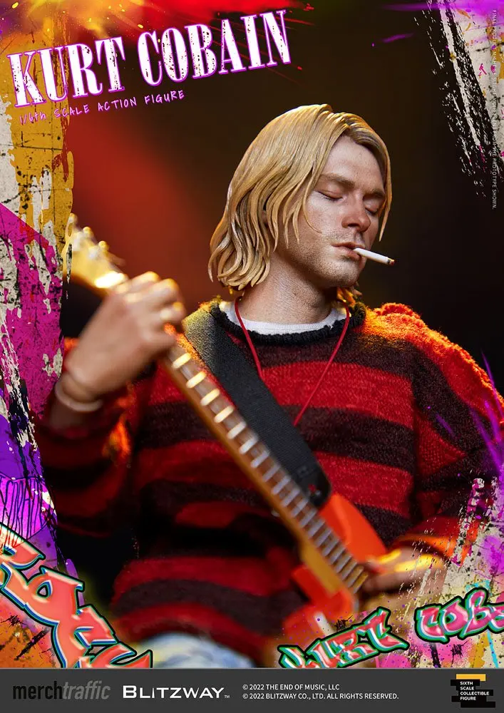 Kurt Cobain Action Figure 1/6 On Stage 32 cm product photo