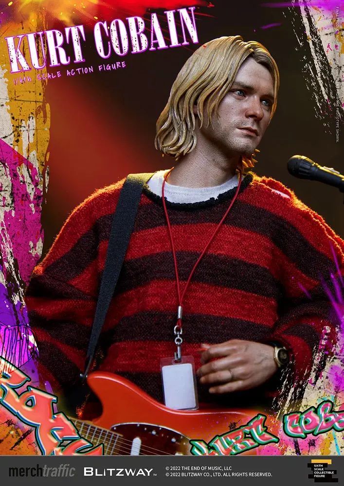 Kurt Cobain Action Figure 1/6 On Stage 32 cm product photo