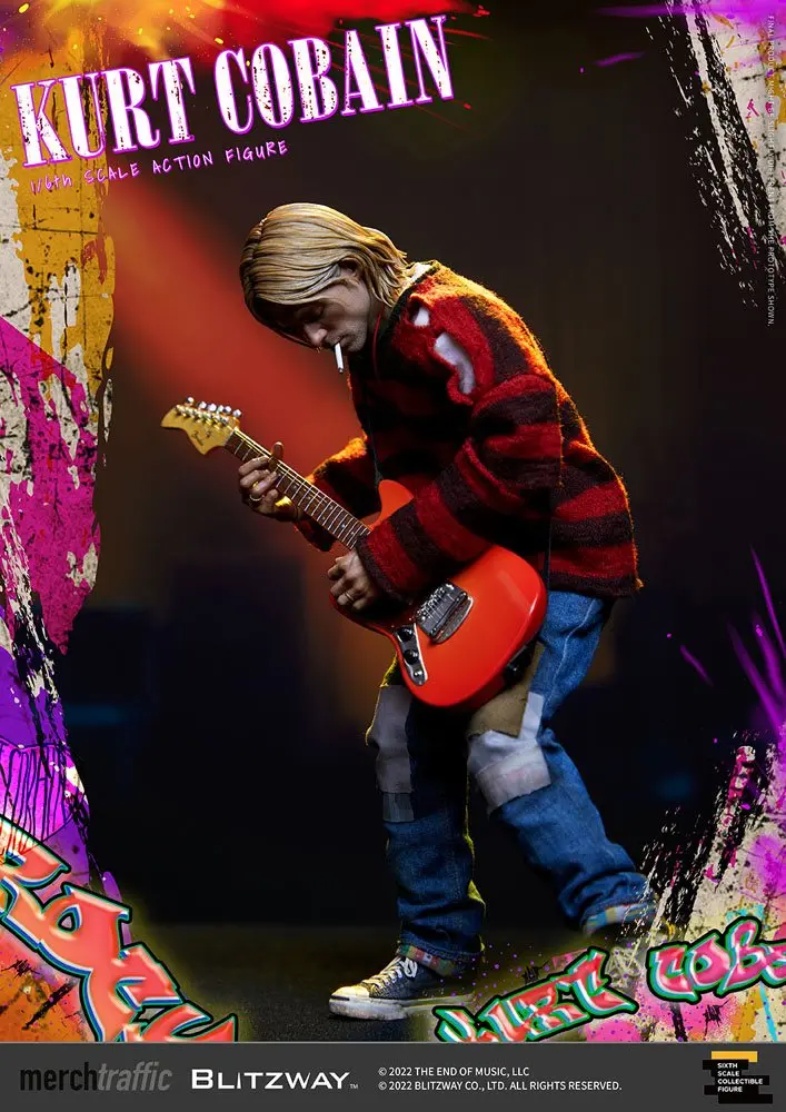 Kurt Cobain Action Figure 1/6 On Stage 32 cm product photo