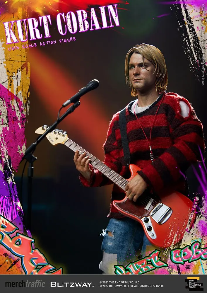 Kurt Cobain Action Figure 1/6 On Stage 32 cm product photo