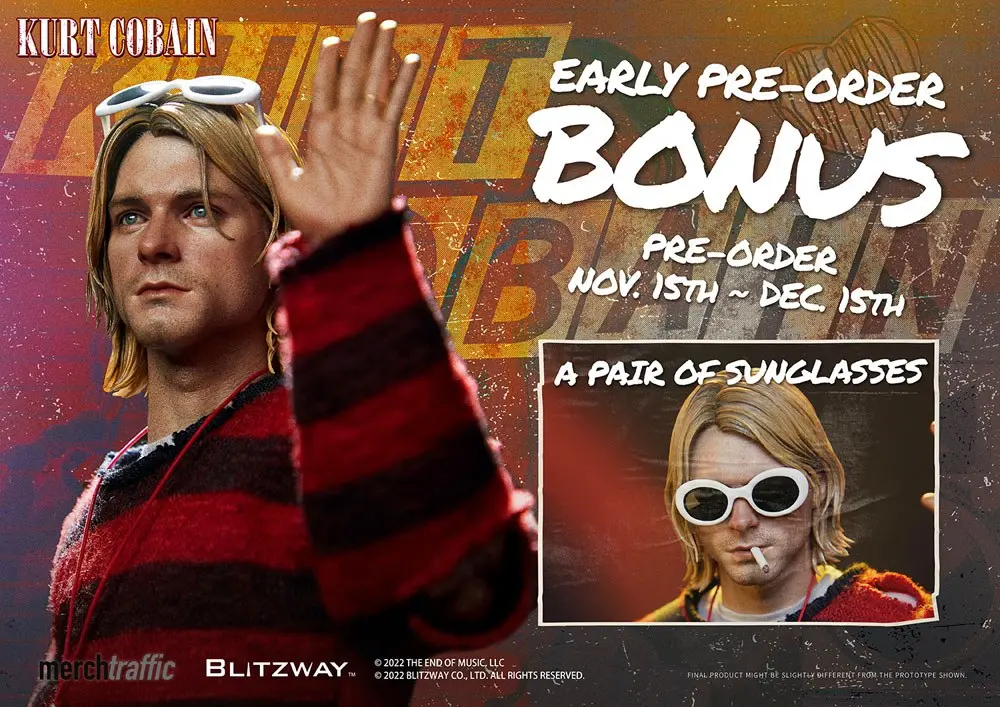 Kurt Cobain Action Figure 1/6 On Stage 32 cm product photo