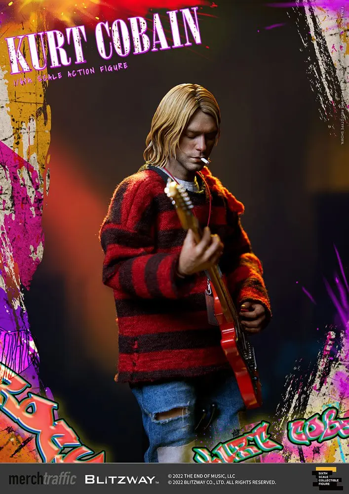 Kurt Cobain Action Figure 1/6 On Stage 32 cm product photo