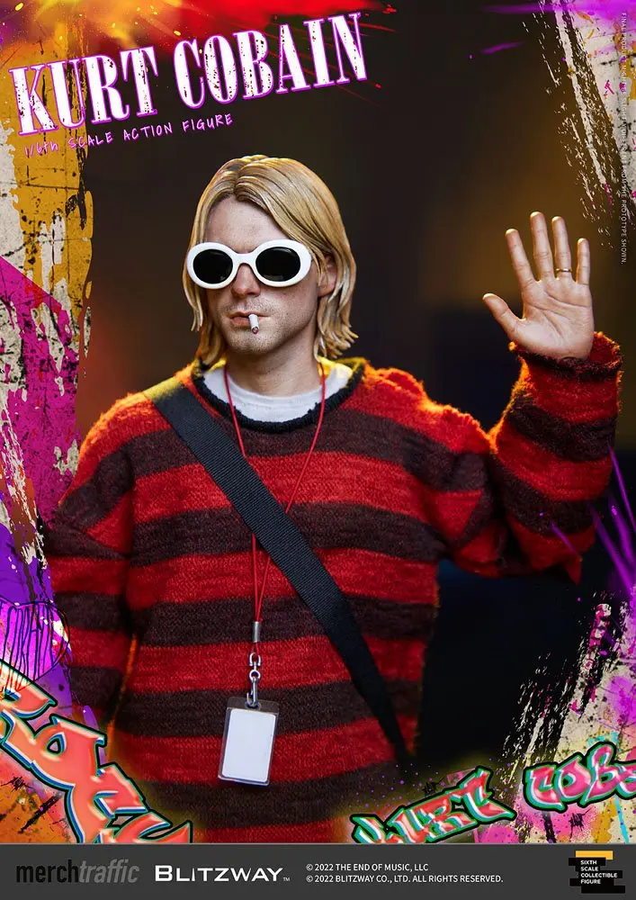 Kurt Cobain Action Figure 1/6 On Stage 32 cm product photo