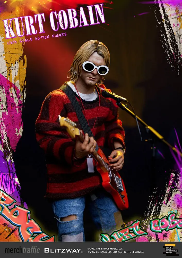 Kurt Cobain Action Figure 1/6 On Stage 32 cm product photo