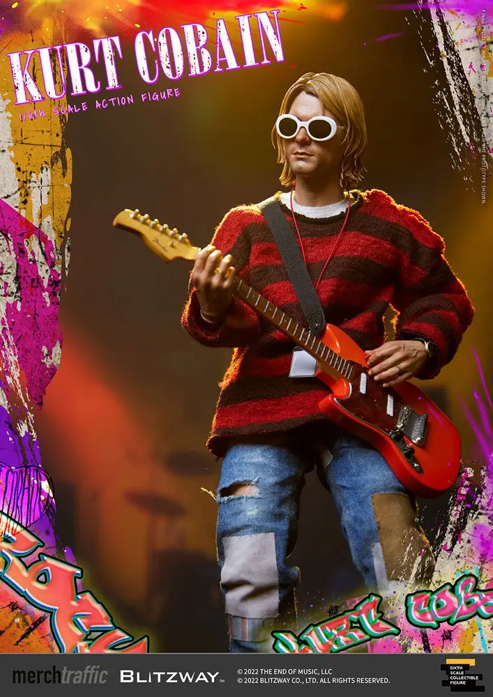 Kurt Cobain Action Figure 1/6 On Stage 32 cm product photo