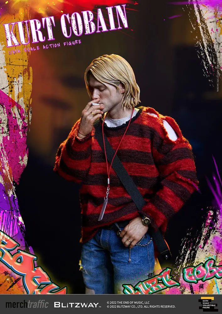 Kurt Cobain Action Figure 1/6 On Stage 32 cm product photo